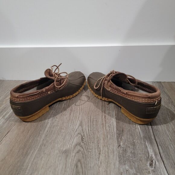 Bean Boots Mens Size 8 Low Top Duck Rubber Outdoor Maine‎ Gumshoe